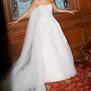 Maggie Sottero Rebecca Ingram Ruby Wedding Dress - Size 2 (All Ivory)